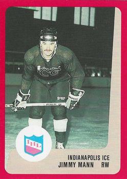 1988-89 ProCards Indianapolis Ice (IHL) #NNO Jimmy Mann Front
