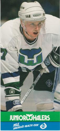 1989-90 Junior Whalers/Milk Hartford Whalers #NNO Scott Young Front