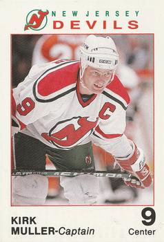 1989-90 New Jersey Devils #NNO Kirk Muller Front