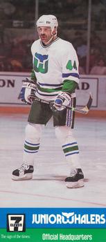 1990-91 Junior Whalers/7-Eleven Hartford Whalers #NNO Dave Babych Front