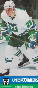 1990-91 Junior Whalers/7-Eleven Hartford Whalers #NNO Grant Jennings Front