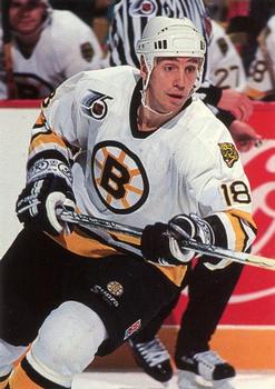 1991-92 Sports Action Boston Bruins #NNO Brent Ashton Front