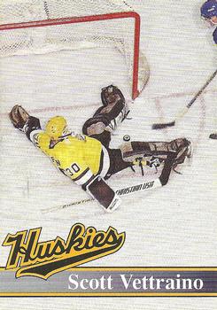 1991-92 Michigan Tech Huskies (NCAA) #NNO Scott Vettraino Front