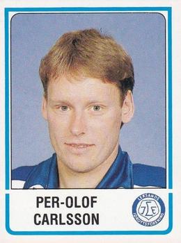 1986-87 Panini Ishockey (Swedish) Stickers #153 Per-Olof Carlsson Front