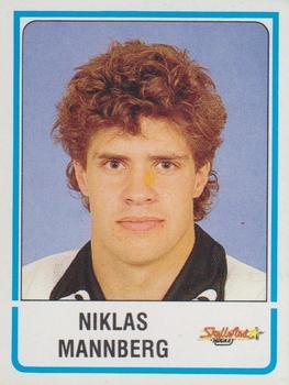 1986-87 Panini Ishockey (Swedish) Stickers #237 Niklas Mannberg Front
