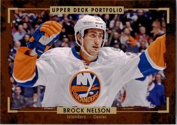 2015-16 Upper Deck Portfolio #80 Brock Nelson Front