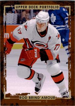 2015-16 Upper Deck Portfolio #184 Rod Brind'Amour Front