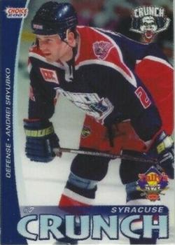 2000-01 Choice Syracuse Crunch (AHL) #3 Andrei Sryubko Front