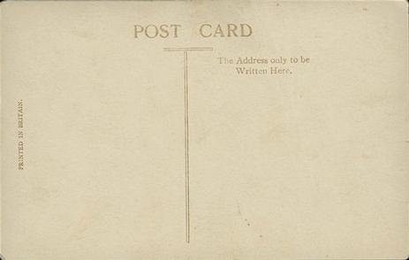 1911 Sweet Caporal Postcards #25 Odie Cleghorn Back