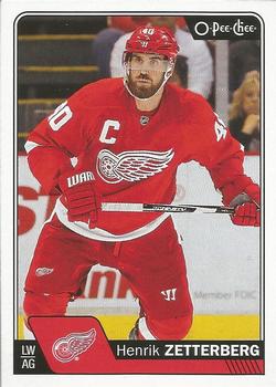 2016-17 O-Pee-Chee #42 Henrik Zetterberg Front