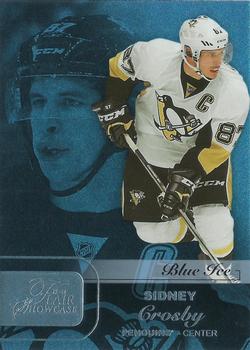 2015-16 Fleer Showcase - Flair Showcase Blue Ice #1 Sidney Crosby Front