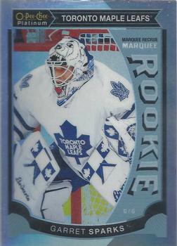 2015-16 O-Pee-Chee Platinum - Marquee Rookies Rainbow #M7 Garret Sparks Front