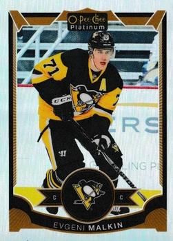 2015-16 O-Pee-Chee Platinum - Rainbow #25 Evgeni Malkin Front