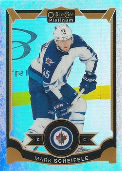 2015-16 O-Pee-Chee Platinum - White Ice #27 Mark Scheifele Front