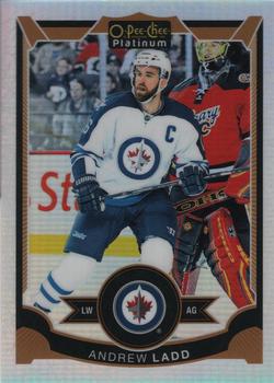 2015-16 O-Pee-Chee Platinum - White Ice #82 Andrew Ladd Front