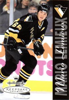 1996-98 Hallmark Keepsake Ornament Cards #NNO Mario Lemieux Front