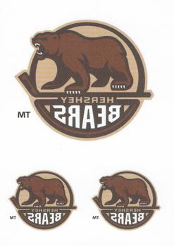 2015-16 Upper Deck AHL - Team Logo Tattoos #9 Hershey Bears Front