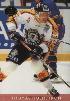 1995-96 Leaf Elit Set (Swedish) #84 Tomas Holmstrom Front