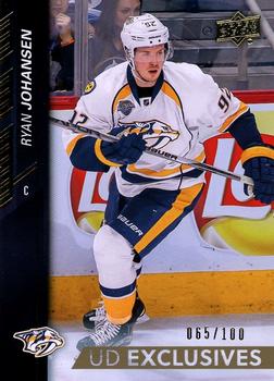 2015-16 SP Authentic - 2015-16 Upper Deck Update UD Exclusives #501 Ryan Johansen Front