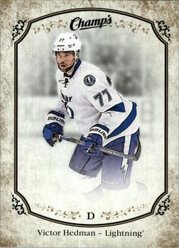 2015-16 Upper Deck Champ's - Gold #83 Victor Hedman Front