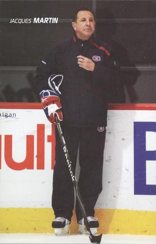 2009-10 Montreal Canadiens Postcards #NNO Jacques Martin Front