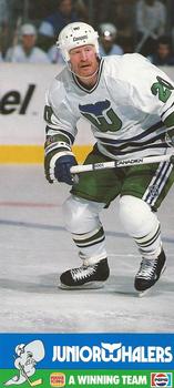 1987-88 Junior Whalers/Burger King/Pepsi Hartford Whalers #NNO John Anderson Front