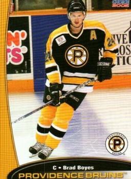 2004-05 Choice Providence Bruins (AHL) #3 Brad Boyes Front