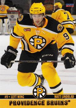 2013-14 Choice Providence Bruins (AHL) #14 Matt Lindblad Front