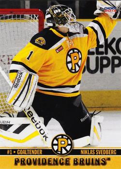 2013-14 Choice Providence Bruins (AHL) #22 Niklas Svedberg Front