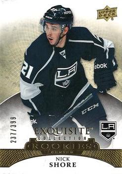 2015-16 Upper Deck Ice - Exquisite Collection Rookies #R-23 Nick Shore Front