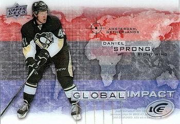 2015-16 Upper Deck Ice - Global Impact #GI-DS Daniel Sprong Front