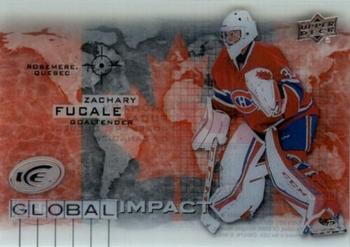 2015-16 Upper Deck Ice - Global Impact #GI-ZF Zachary Fucale Front