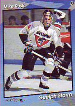 1993-94 Slapshot Guelph Storm (OHL) #6 Mike Rusk Front