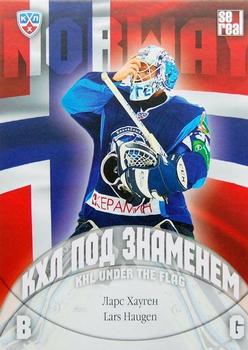 2013-14 Sereal (KHL) - Under the Flag #WCH-043 Lars Haugen Front