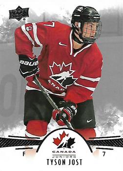 2016 Upper Deck Team Canada Juniors #60 Tyson Jost Front