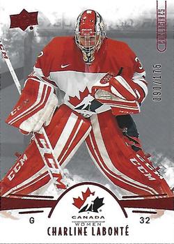 2016 Upper Deck Team Canada Juniors - Exclusives #13 Charline Labonte Front