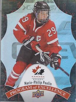 2016 Upper Deck Team Canada Juniors - Program of Excellence #POE-49 Marie-Philip Poulin Front