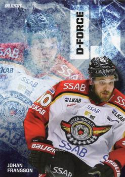 2013-14 SHL Elitset - D-Force #8 Johan Fransson Front