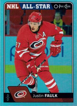 2016-17 O-Pee-Chee - Rainbow Foil #295 Justin Faulk Front