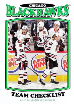 2016-17 O-Pee-Chee - Retro #622 Chicago Blackhawks Front