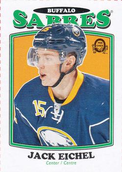 2016-17 O-Pee-Chee - Hobby Retro Box Bottoms #NNO Jack Eichel Front