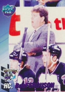 1995-96 Edge Ice Indianapolis Ice (IHL) #NNO Bob Ferguson Front