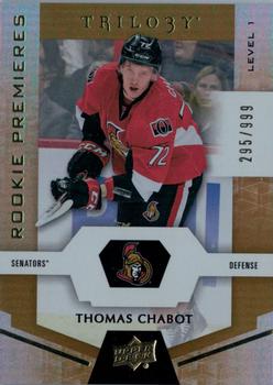 2016-17 Upper Deck Trilogy #63 Thomas Chabot Front
