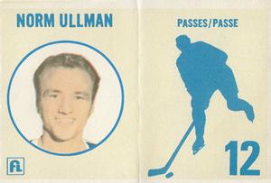 1971-73 Frito-Lay Breakaway #12 Norm Ullman Front