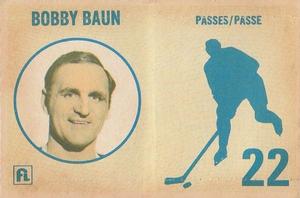 1971-73 Frito-Lay Breakaway #22 Bobby Baun Front