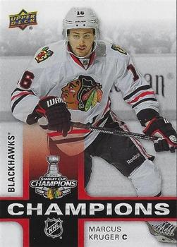 2015 Upper Deck Stanley Cup Champions Box Set #15 Marcus Kruger Front