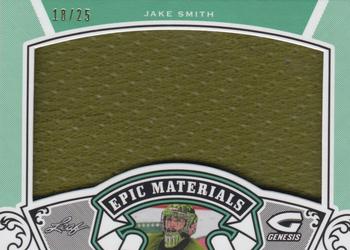 2016 Leaf Genesis - Epic Materials Emerald #EM-35 Jake Smith Front