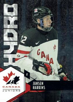 2015 Upper Deck Team Canada Juniors - Hydro #H-6 Jansen Harkins Front