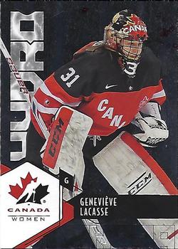 2015 Upper Deck Team Canada Juniors - Hydro #H-49 Genevieve Lacasse Front