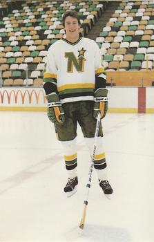 1984-85 Minnesota North Stars Postcards #NNO Tom Hirsch Front